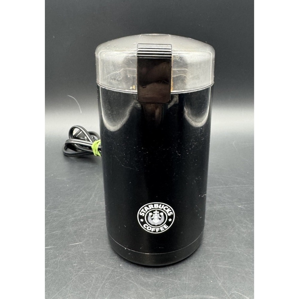 Vintage Starbucks Bosch MKM 6006 Electric Coffee Grinder Black Tested